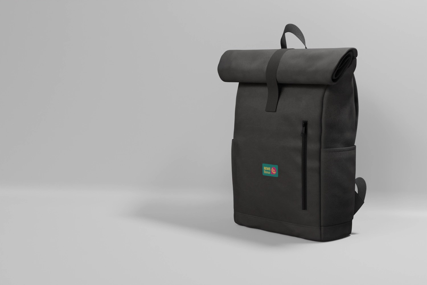 REWE Bonus Rolltop Rucksack