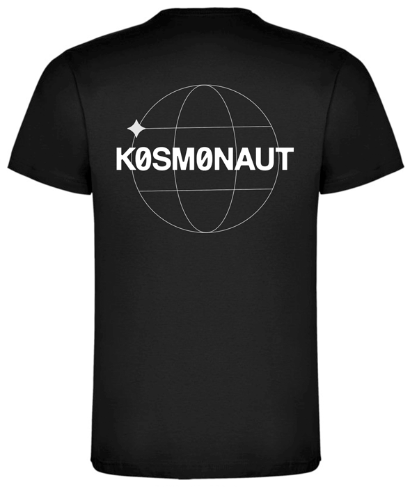 Kosmonaut T-Shirt 3 Schwarz S