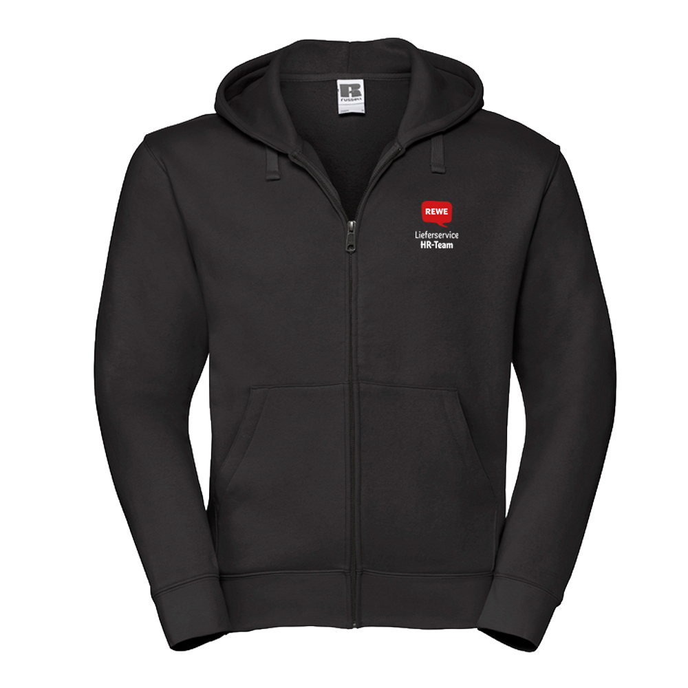 Russel Hoodyjacke 266M schwarz S Lieferservice HR Team