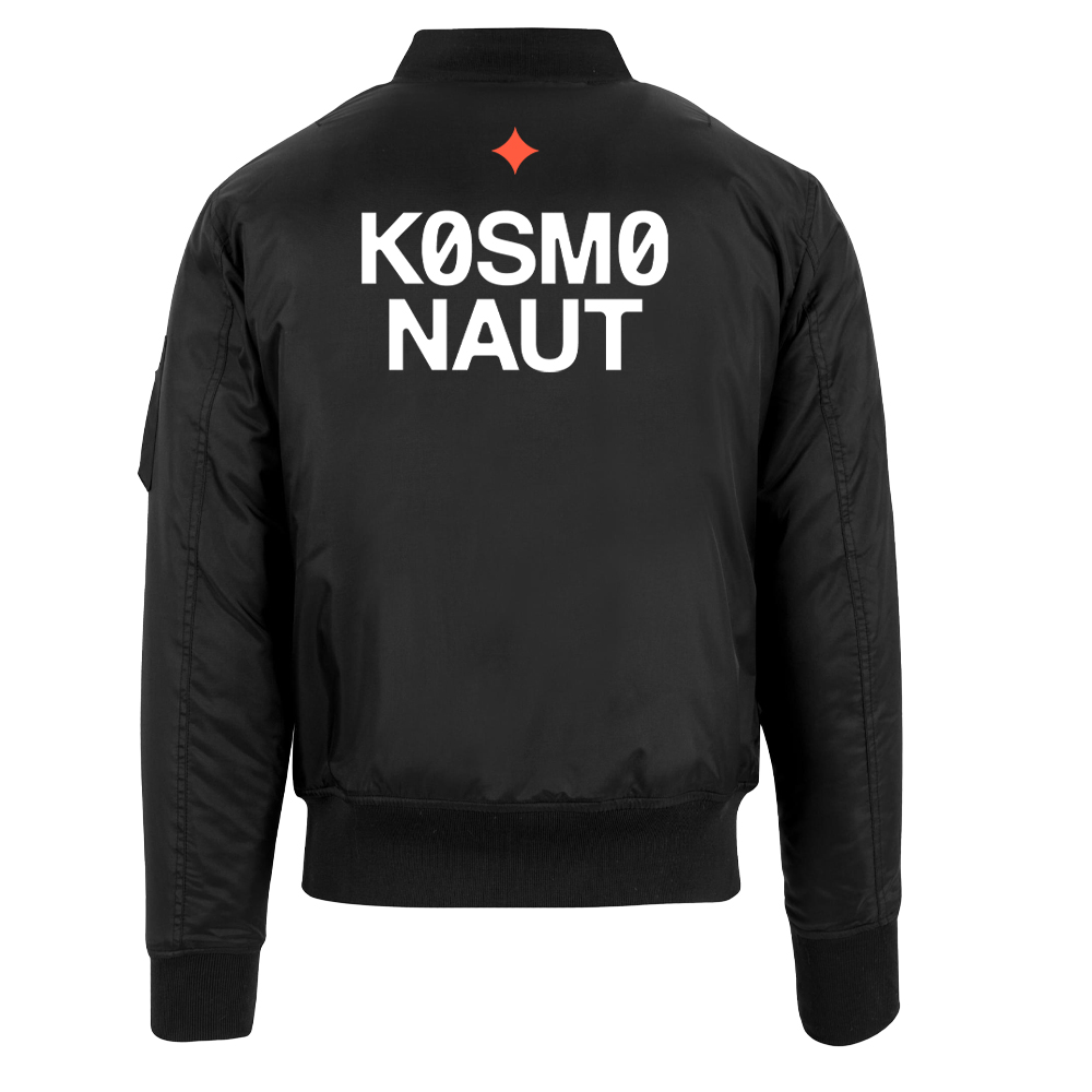 Kosmonaut Bomberjacke Schwarz XL